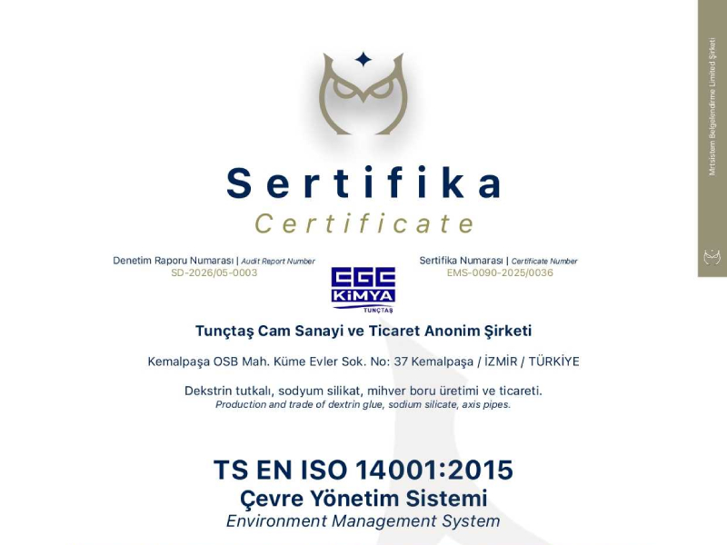 ISO 14001 Politikası