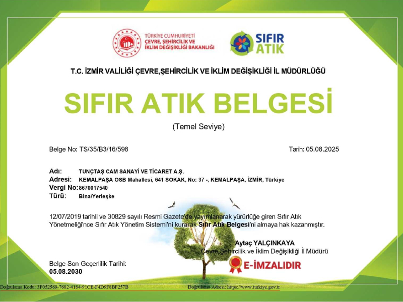 ISO 14001 Politikası